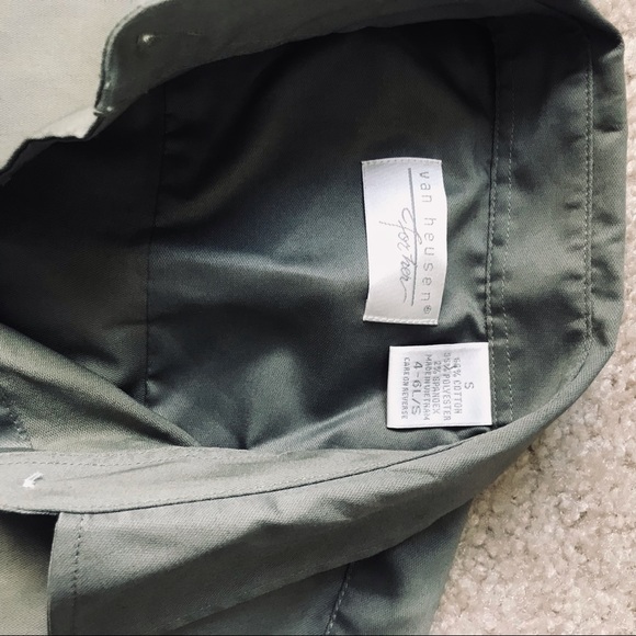 NWT Van-Heusen Green Top Size S - Picture 7 of 7